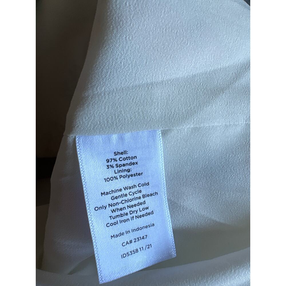 Talbots NWT Pastel Floral Mini Skirt 100% Cotton Spring Preppy Cottagecore - Picture 4 of 5